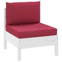 VidaXL Palletkussens 2 st oxford stof wijnrood - thumbnail