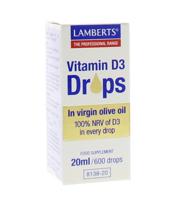 Lamberts Vitamine D3 Druppels - thumbnail