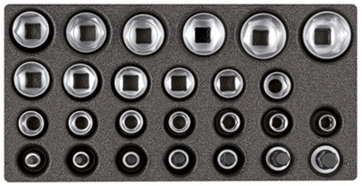 Gedore Dopsleutelset 1/2” | 2/6 CT-module | 26-dlg - 3301708 Gedore Dopsleutelset 1/2” | 2/6 CT-module | 26-dlg - 3301708
