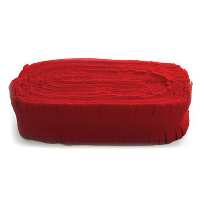 Rode crepe papier slinger 24mtr