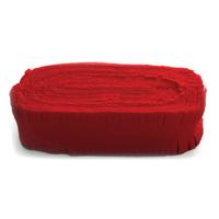 Rode crepe papier slinger 24mtr - thumbnail