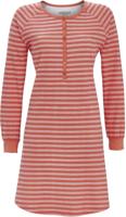 Warm rood nachthemd strepen - thumbnail
