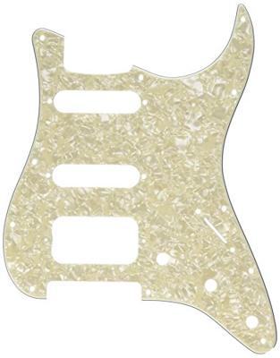 Fender slagplaat voor Stratocaster HSS Aged White Moto