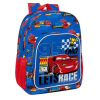 Schoolrugzak Cars Race ready Blauw 33 x 42 x 14 cm - thumbnail