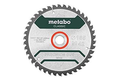 Metabo Cirkelzaagblad Cordless Cut Wood - Classic | 165 x 1.8 x 20 mm | Z42 WZ 5° - 628026000