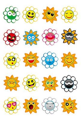 Etiket HERMA 3668 crazy zonnen puffy | 10 stuks