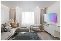 Hama Extra Vlak TV Muurbeugel Draaibaar Kantelbaar Schermen 32-65 Inch Zwart - thumbnail