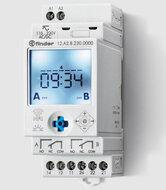 Finder S12 NFC Digitale schakelklok , 2 kanaals, 16A Finder S12 NFC Digitale schakelklok , 2 kanaals, 16A