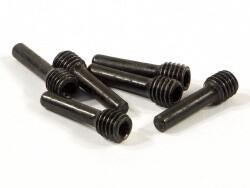 Screw shaft m5x3x18mm (black/6pcs) (86095)