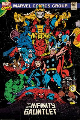 Marvel Comics Poster Pack The Infinity Gauntlet 61 x 91 cm (4)