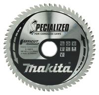 Makita Accessoires Cirkelzaagblad Aluminium | Efficut | 185x30mm 60T 0g - E-16813 E-16813 - thumbnail
