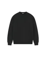 Malelions Oversized Emblem Knitted Sweater Heren Zwart - Maat S - Kleur: Zwart | Soccerfanshop - thumbnail