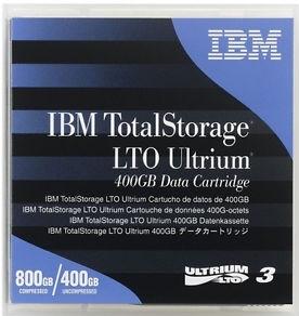 IBM TotalStorage - LTO Ultrium x 1-400 GB, Fabrikant: IBM