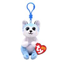 TY Beanie Babies Bellies Clip Knuffel Hond Thunder 10 cm - thumbnail