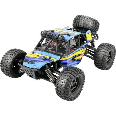 Reely RAW Blauw Brushed 1:14 RC auto Elektro Monstertruck 4WD RTR 2,4 GHz Incl. accu en lader Reely RAW Blauw Brushed 1:14 RC auto Elektro Monstertruck 4WD RTR 2,4 GHz Incl. accu en lader