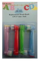 Huismerk Universele Opzetborstels Kids Stages Power - 4 stuks - thumbnail