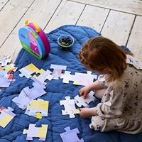 Peppa Pig vloerpuzzel in stevig koffertje 24 stukjes - thumbnail