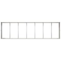 Plantenbak 280x80x40 cm roestvrij staal - thumbnail