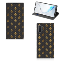 Samsung Galaxy Note 10 Plus Hoesje met Magneet Franse Lelie - thumbnail