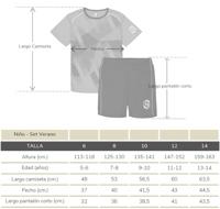 Sportoutfit voor kinderen Go & Win Swinton Wit - Maat: 12 Jaar - thumbnail