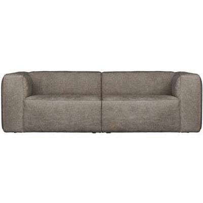 WOOOD Bank 'Bean' 3,5-zits, Melange, kleur Travertin