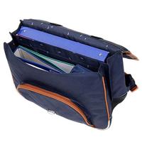 Schooltas Camille van Tann's marineblauw - thumbnail