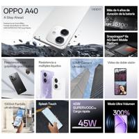 OPPO A40 (6.67'' - 6/128GB) BLACK - thumbnail