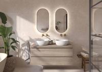 Ben Sierra ronde waskom Ø40,5x14cm keramiek glanzend wit - thumbnail