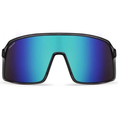 Polar zonnebril Aventador gepolariseerd Cat. 4 nylon zwart/blauw Polar zonnebril Aventador gepolariseerd Cat. 4 nylon zwart/blauw