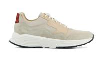 Xsensible Stretchwalker Dames Sneakers in Leder (Beige) - thumbnail