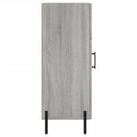 Dressoir 34,5x34x90 cm bewerkt hout grijs sonoma eikenkleurig - thumbnail