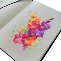 Schetsboek A4 - zwart - 80 vellen - thumbnail