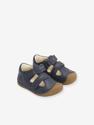 Leren barefoot sandalen voor baby's PETIT SUMMER BUNDGAARD marineblauw Leren barefoot sandalen voor baby's PETIT SUMMER BUNDGAARD marineblauw