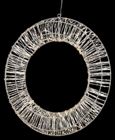 LIVARNO home Kerstdecoratie met licht (Krans) - thumbnail