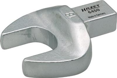 HAZET Insteek-steeksleutel 6450C-10 · 9 x 12 mm insteekvierkant massief · Buiten-zeskant-profiel · SW 10 mm