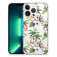 iPhone 13 Pro Max | TPU Hoesje | Flamingo Palms - thumbnail