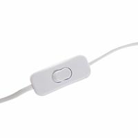 Bureaulamp DKD Home Decor Wit Natuurlijk Bamboe 40 W 220 V 32 x 32 x 45,5 cm - thumbnail