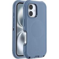 Otterbox Defender Backcover Apple iPhone 16 Blauw MagSafe compatible, Stootbestendig - thumbnail