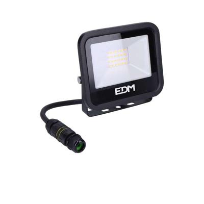 LED spotlight EDM 70401 Black Series Zwart F 20 W 12,4 x 10,6 x 2,8 cm (6400 K)
