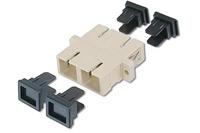 Digitus DN-96004-1 Koppeling voor glasvezelkabels Beige 1 stuk(s) - thumbnail