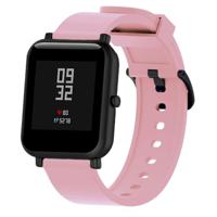 Siliconen glanzende sport polsband voor Huami Amazfit bip Lite versie 20mm (roze) - thumbnail