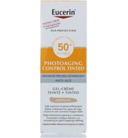 Eucerin Sun Photoaging Control Anti Aging Tinted Gel Cream SPF50 Medium 50ml - thumbnail