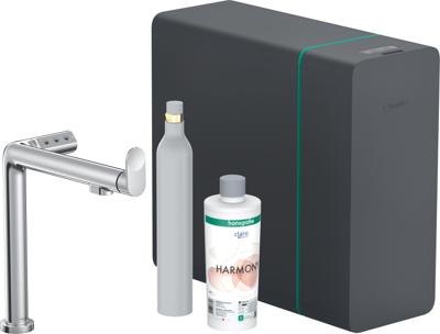 Hansgrohe Aqittura M91 keukenkraan 1jet, starter set, chroom