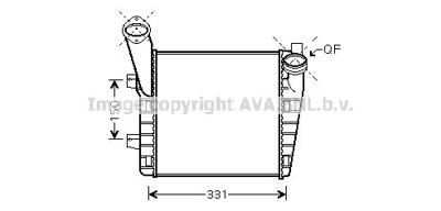Intercooler, inlaatluchtkoeler VNA4234