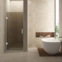 Nisdeur Wiesbaden Less 80x200 cm 8 mm Nano Vintage Brons Glas Mat Wit - thumbnail