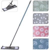 Microvezelmop met Verstelbare Metalen Stok Assorti - thumbnail