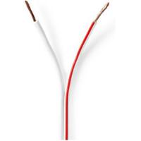 Nedis Speakerkabel 2x 1,5 mm wit 100 m - thumbnail