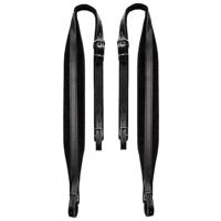 Boston 60-L-CV Accordeonriemen, 80-96 bas, 6cm breed, velours - thumbnail