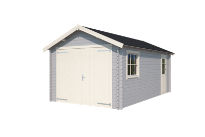 Garage Dillon 300x540 Platinum Grey-Wit Outdoor Life - Outdoor life