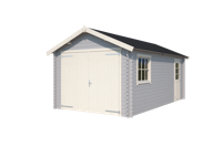 Garage Dillon 300x540 Platinum Grey-Wit Outdoor Life - Outdoor life - thumbnail